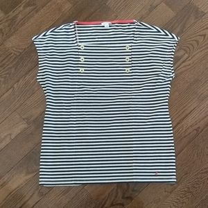 Nautica short sleeve boat neck shirt